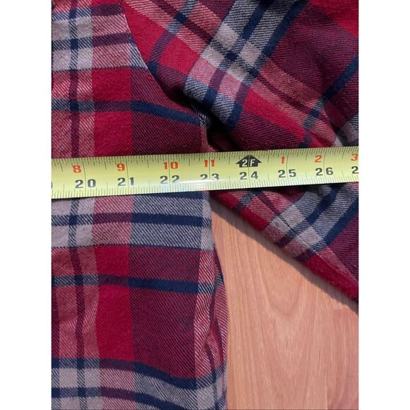 Volcom Red Plaid Work Wear Jacket Men’s Size L - Picture 5 of 6